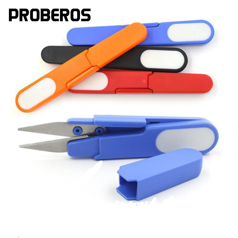 Fishing Line Cutter - U-образные мини-ножницы для рыбалки с крышкой,