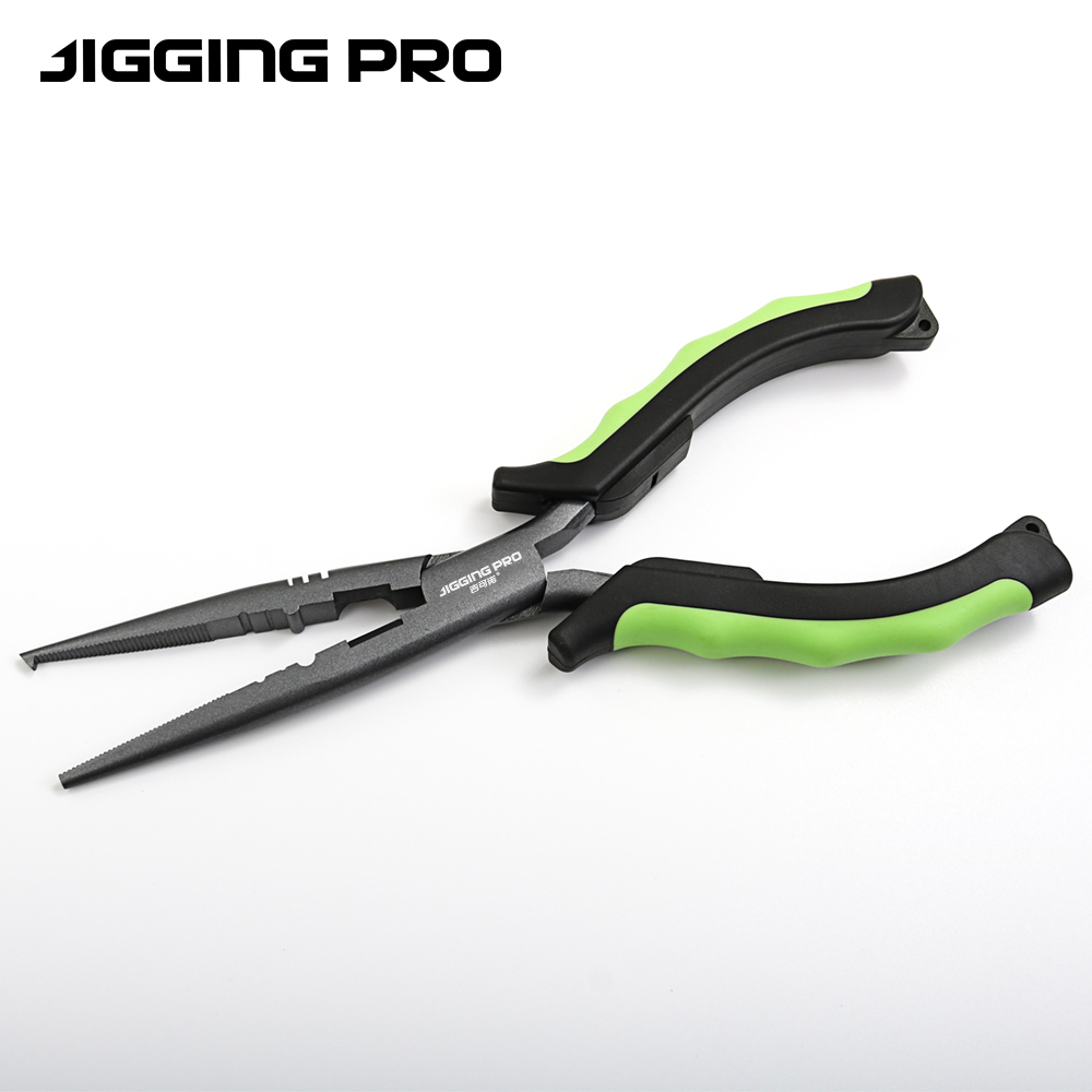 Saltwater Line - Рыболовные плоскогубцы JIGGINGPRO с длинными губками,