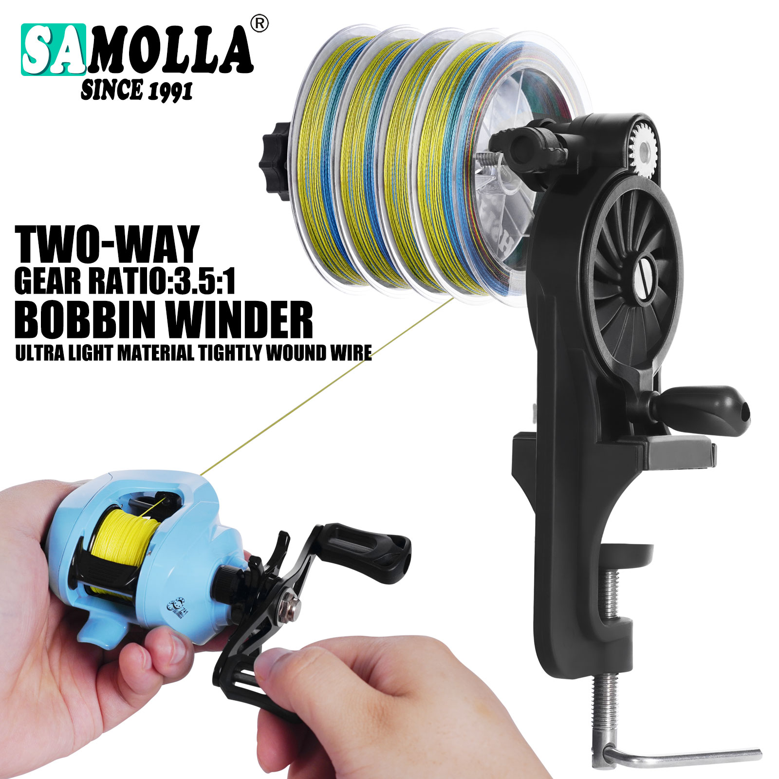 Fishing Line Dispenser - Новый намотчик лески для приманки, спиннинговая