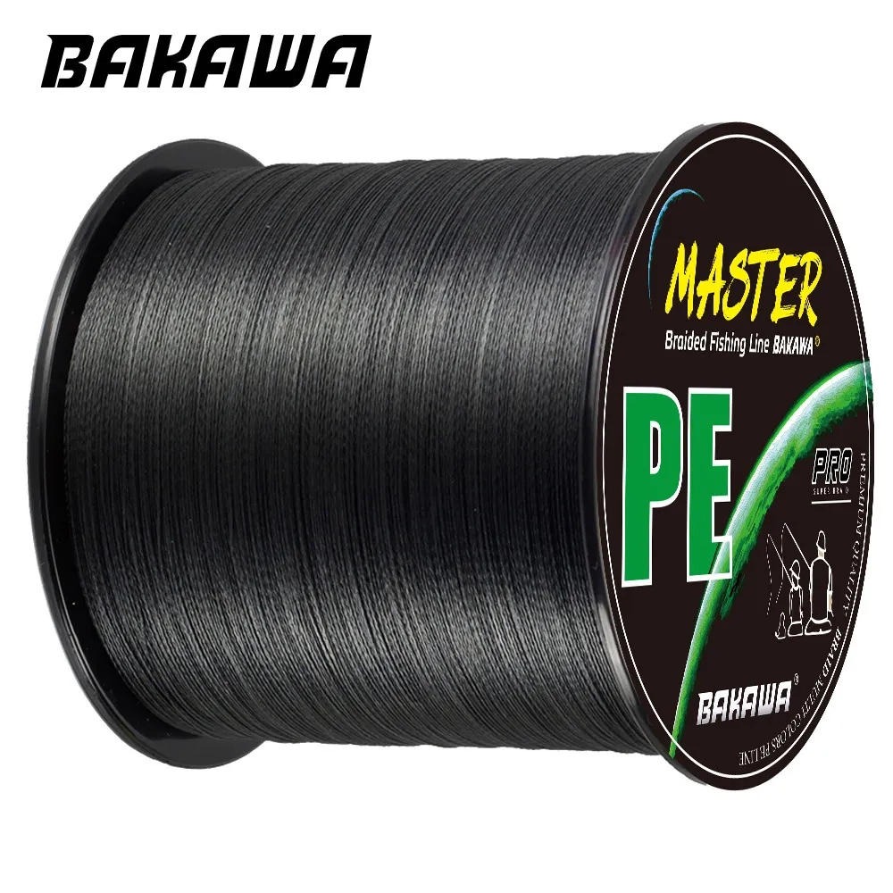 Copolymer Line - BAKAWA 4-прядная плетеная полиэтиленовая леска 300/500/1000