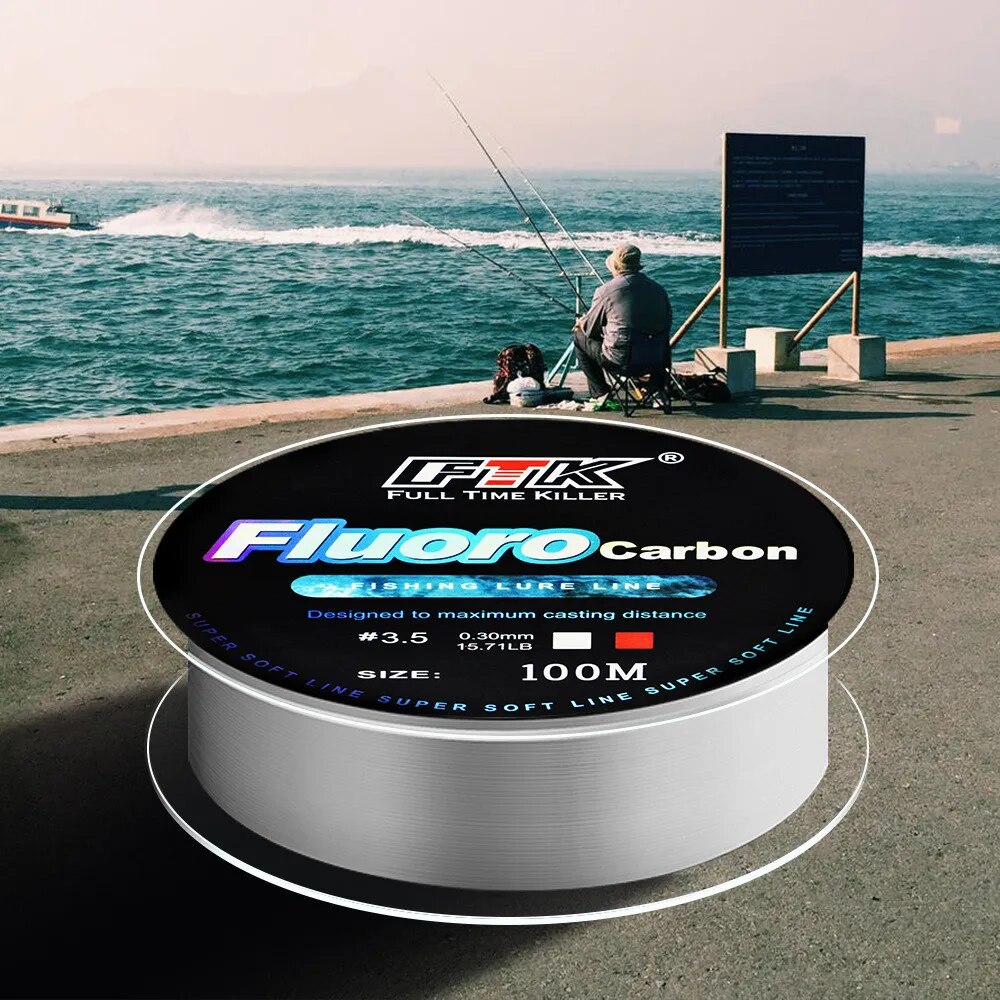 100-метровая фторуглеродная ле – обзор и цена Copolymer Line