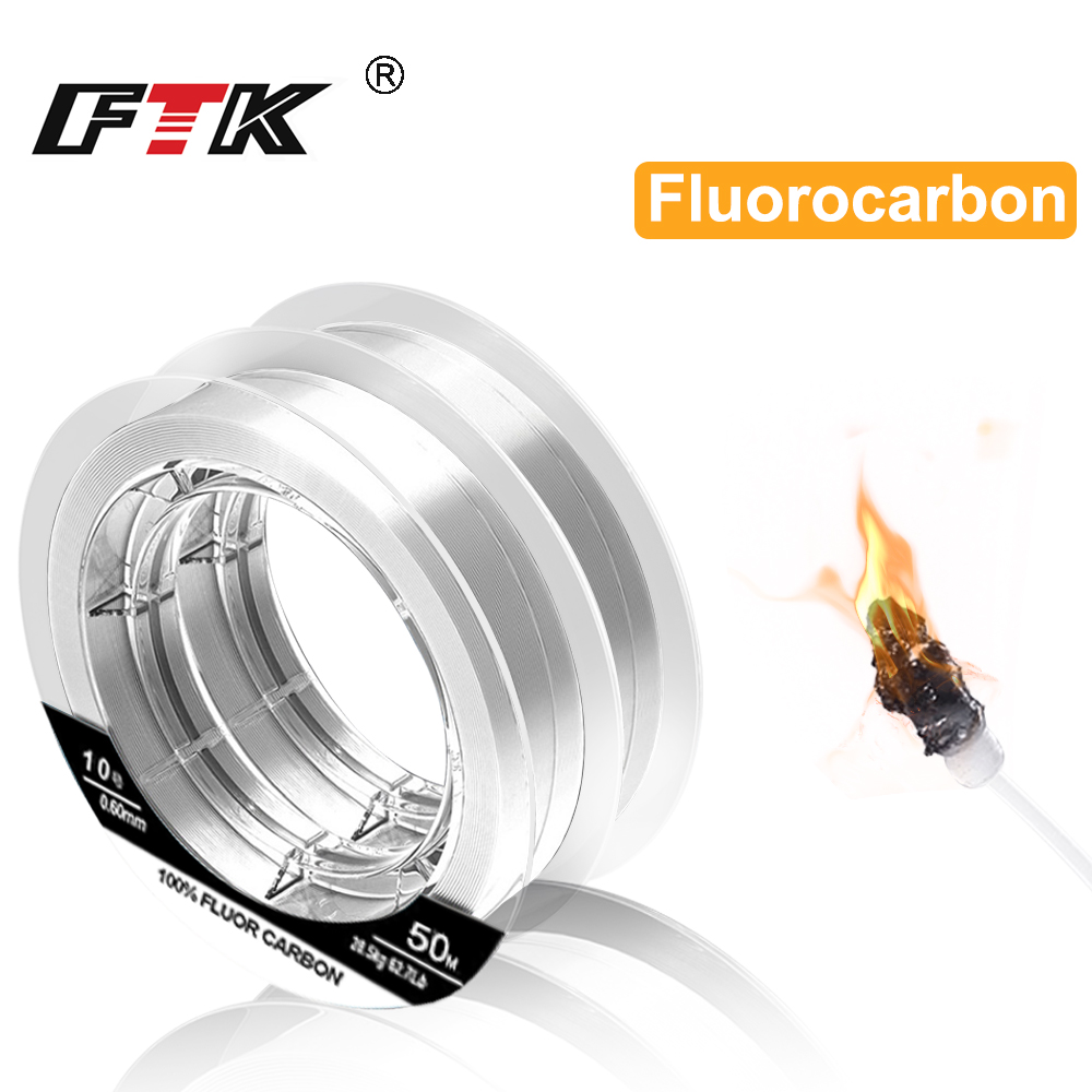 100% леска из углеродного воло – обзор и цена Fluorocarbon Line
