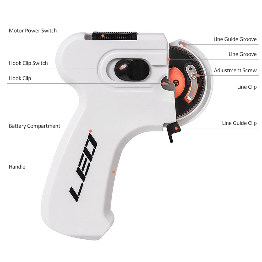 Новый электрический автоматиче – обзор и цена Fishing Line Cutter